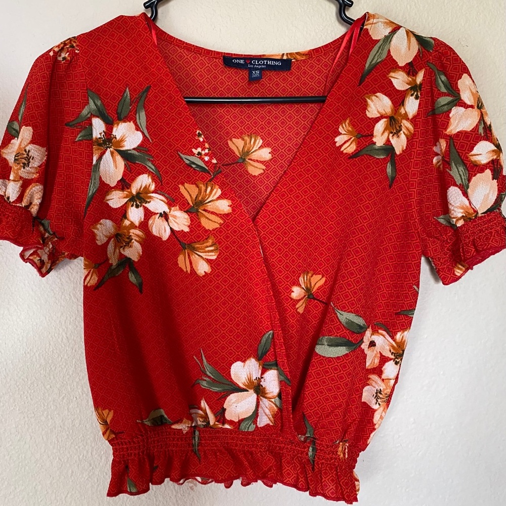 Red Blouse